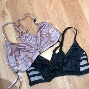 Victoria Secret silk bralette bundle 👙